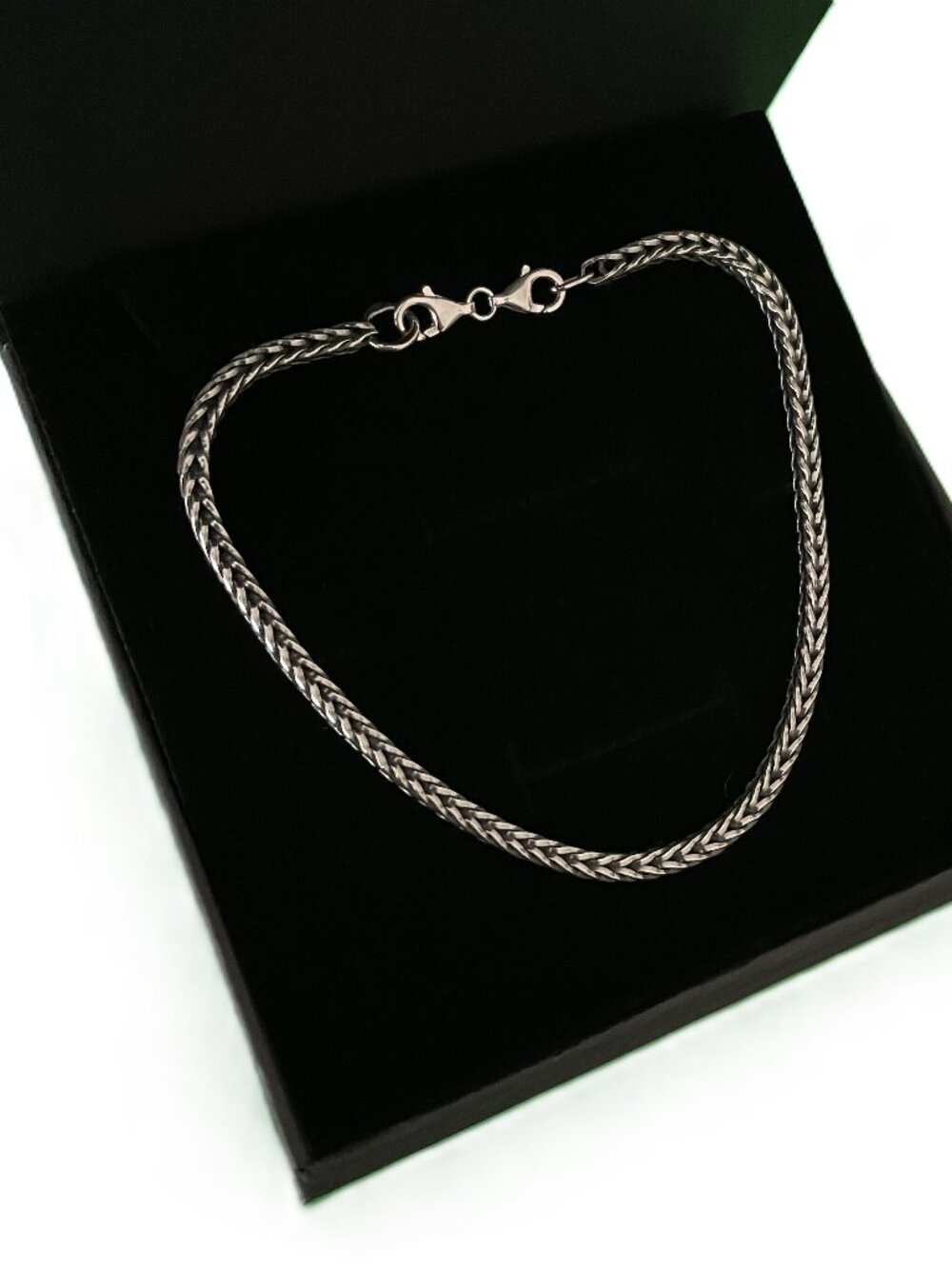 TROLLBEADS 925 Sterling Silver Foxtail Flexible Chain Bracelet 5.5 NEW